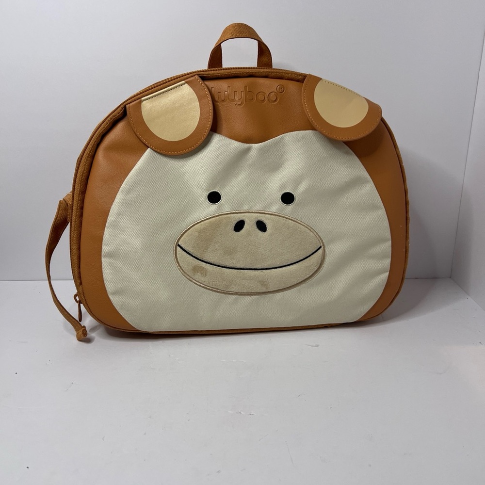 Lulyboo Toddler Travel Activity Tray & Backpack ~ Monkey New